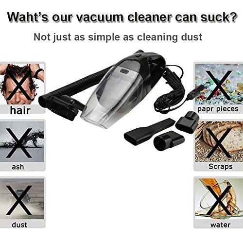 Daily Care Car Cleaning Kit Portable Handheld Vacuum Equipment Wet and Dry Dual-Use Easy Operate Perfect for Remove Dust, Cigarette ash, Cookie crumbs, Eraser crumbs all vehicles. - Thumbnail 4