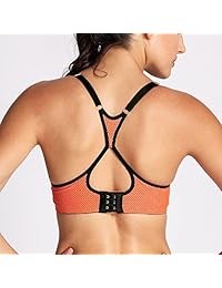 SYROKAN, corpiño deportivo de mujer con espalda cruzada, muy confortable, con espuma y push up.