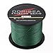 Dorisea Extreme Braid 100% Pe Moss Green Braided Fishing Line 109Yards-2187Yards 6-550Lb Test Fishing Wire Fishing String Incredible Superline Zero Stretch