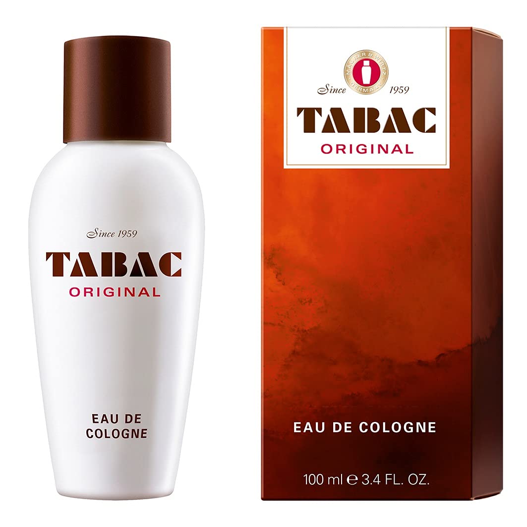 Tabac Original Eau de Cologne for Men 100ml - Timeless Masculine Fragrance with Classic Scent