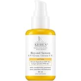 Kiehl's Beyond Screen UV Serum SPF 50+, Invisible Facial Sunscreen with Collagen Peptide, UV Filters to Shield UVA & UVB, Hel