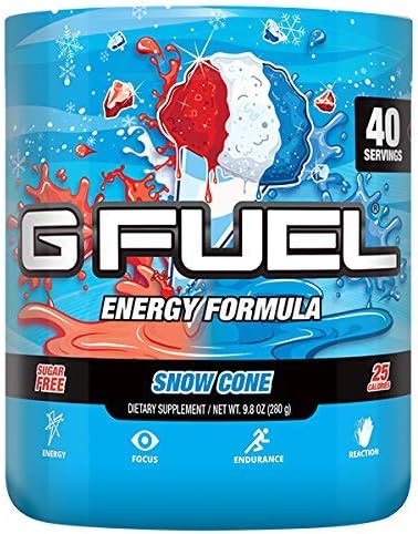 Amazon Com G Fuel Snow Cone 40 Servings Elite Energy And