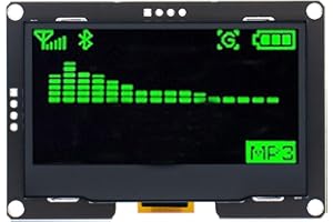 HiLetgo 2.42" SSD1309 128x64 OLED Display Module 2.42 Inch OLED LCD Display Module IIC I2C 4 Pin or SPI 7 Pin Optional