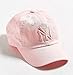 American Needle New York Yankees MLB Tonal Ballpark Cotton Twill Adjustable Dad Hat (Club Pink)