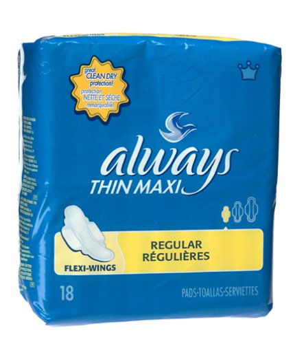 Fc Always thin Maxi w/wng 18ct (037000331162)