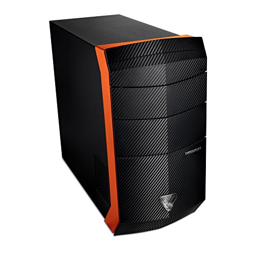 Medion Erazer X7734D - Ordenador sobremesa (AMD Ryzen7 1700X, 16GB de RAM, HDD de 1TB + SSD de 120GB, NVIDIA...