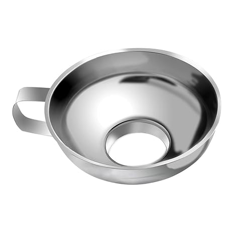 CatcherMy Einfülltrichter Marmeladentrichter Einmachtrichter, Weithalsig Canning Marmelade Trichter aus hochwertigem 18/8 Ede