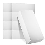 LOYORTY 5PCS 1x 2 x 4 Inch Square Aluminum Flat