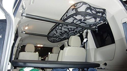 Amazon 車内キャリア 手すり固定スライドバーセット 高さ変更ステー ボードパット付き バー 車 バイク