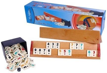 Star VIP Board Games Flash Rummikub Rummy Tile Wooden