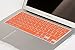 Mosiso® Orange Keyboard Cover Silicone Skin for MacBook Air 11.6