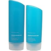 Kruvix Keratin Color Care Smoothing Therapy Shampoo and Conditioner 13.5 Ounce Each DUO