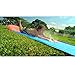 Inflatable Triple Water Slide Outdoor Kids Play Backyard Pool Big Splash Spit