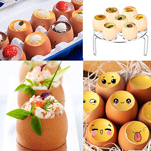 Egg Cups,Egg Cutter-Easy Eggs Opener