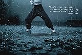 Bruce Lee Motivational Inspirational Quote Poster 20x30
