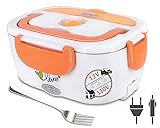 Electric Heating Lunch Box, 110V/12V 2 in 1