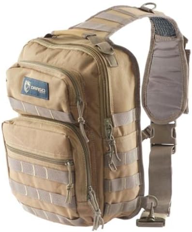 Drago Gear Sentry Sling Pack for Laptop/Tablet, Tan