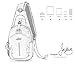 Portable Multi-functional Waterproof Unisex Outdoor Sports Chest Pack Bum Bag Sling Bag Hiking Daypacks Adjustable Strap Shoulder Backpack Cross Body Bag …