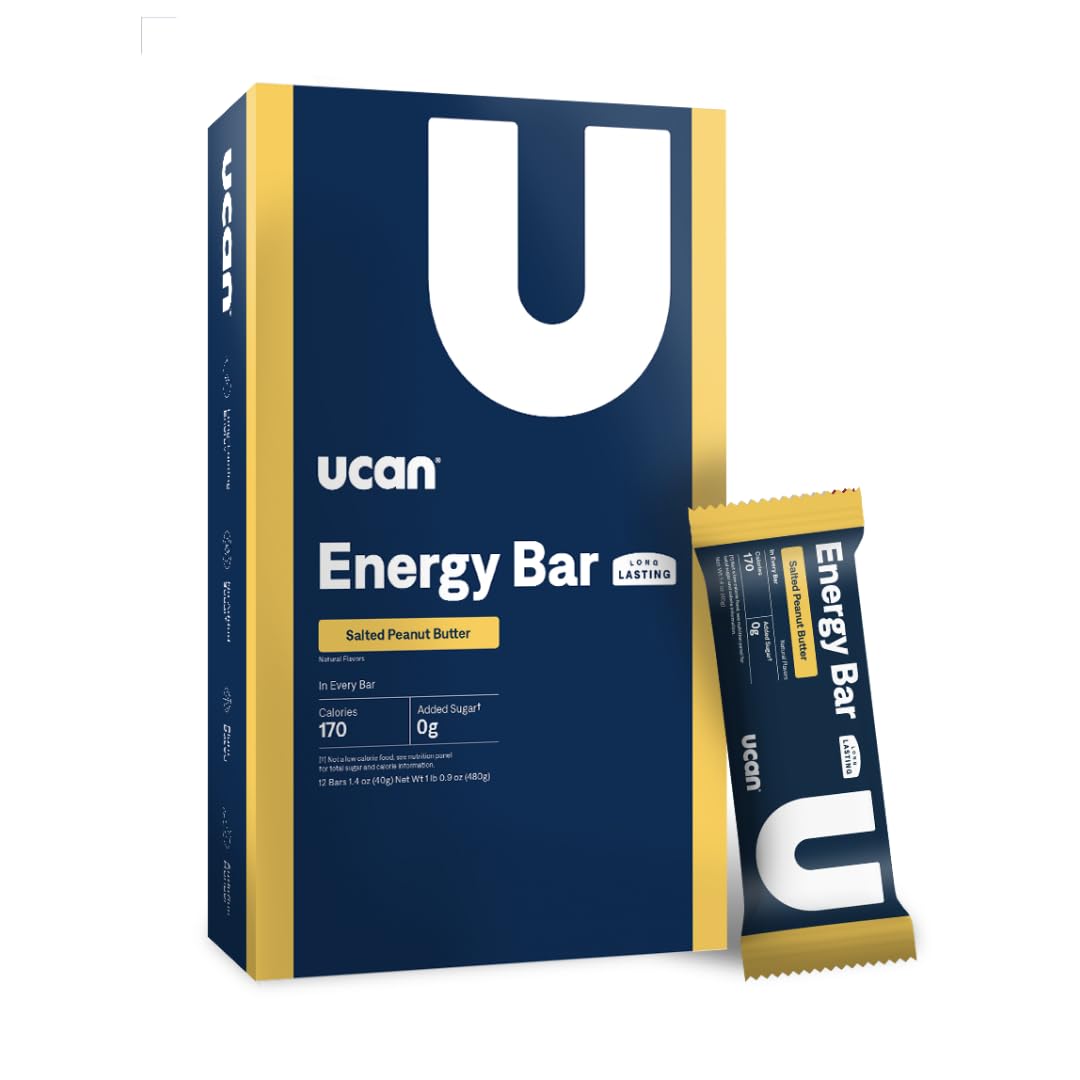 UCAN Energy Bars | Low Sugar, Low Calories | Gut