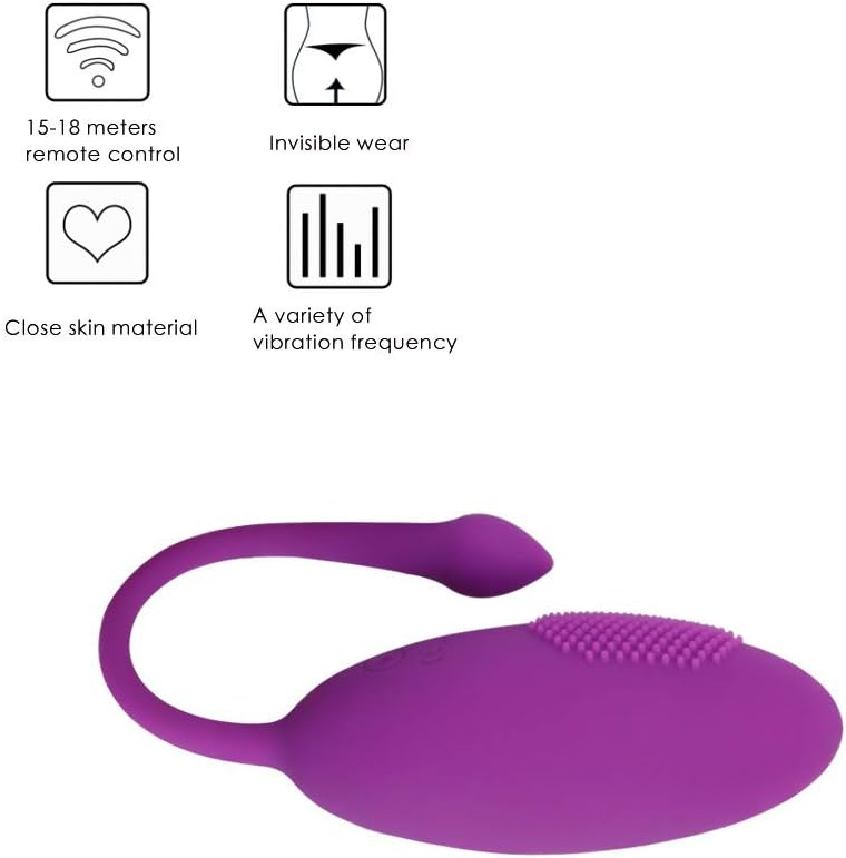 Kegel Ball Wireless Remote Control 10 Vibration Modes Bladder Control Device for Women: Health & Personal Care
