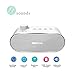 A1 White Noise Machine for Sleeping, Portable Sleep Sound Therapy Machine with 26 Non-looping Soothing Sounds, USB Output Charger, Travel Sleep Auto-Off Timer for Baby Kids Adults (White) (White)
