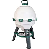 Premier 1 Optimus Poultry Waterer &ndash; 6 Gallon, Top Fill, Gravity Fed | Free-standing, UV-resistant tank. Brass valve, silicone seals. Two-piece for easy cleaning. For chickens, ducks &amp; geese.