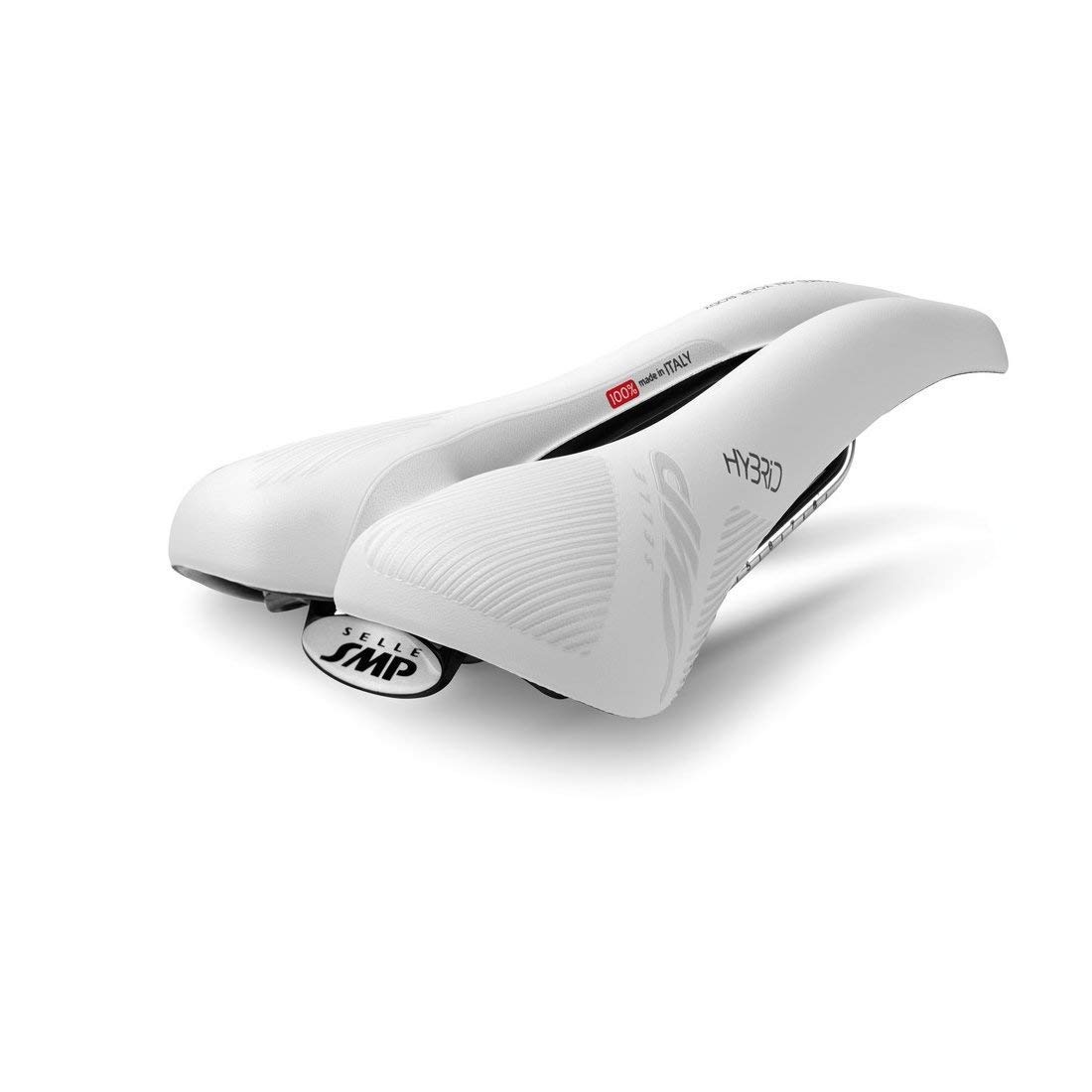 Cicli Bonin Unisex Adult Smp Hybrid 2017 Saddles - White, One Size