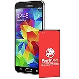 PowerBear Samsung Galaxy S5 Battery | 2,800 mAh Li-Ion Battery for the Galaxy S5 [I9600, G900F , G900V (Verizon), G900T (Tmobile), G900A (AT&T), G900P (Sprint)] | S5 Spare Battery [24 Month Warranty]