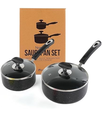 GNALI Stainless Steel Saucepan | Double Bottom Low Pot | Induction Ready | Made In Italy