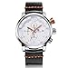 Watches, Fashion Men Sports Watches Analog Quartz Leather Band Wrist Watch for Men, with Scratch Resistant Face Calendar Date Window, Good Gift for Business Cooperator and Client
