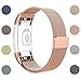 For Fitbit Charge 2 Replacement Bands, Letscom Stainless Steel Milanese Metal Replacement Accessories Wristband with Unique Magnet Lock for Fitbit Charge 2 HR