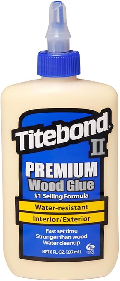 Titebond II Premium Wood Glue 8 fl oz - Exterior Wood Adhesive