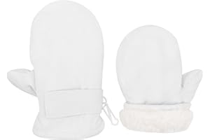 Urban Virgin Infant Baby Toddler Kids Winter Mittnes Lined Fleece Warm Waterproof Ski Snow Gloves For Boys Girls