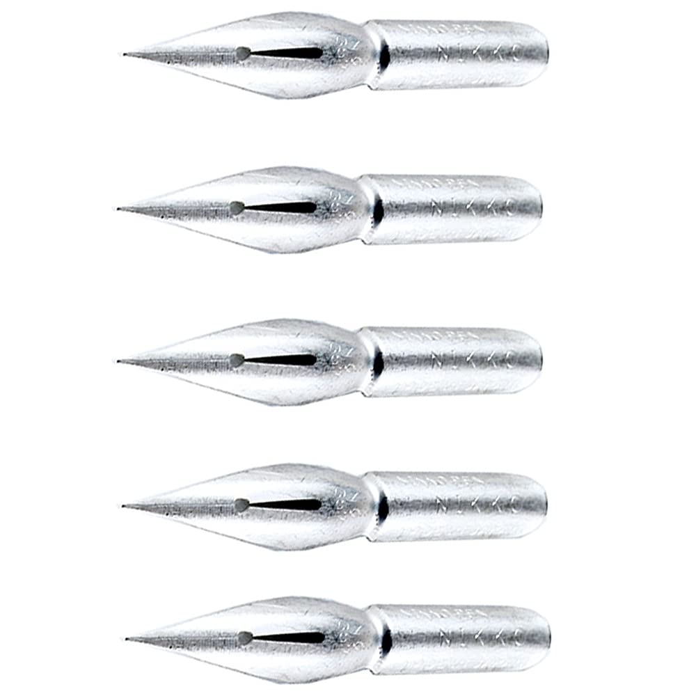 Nikko Manga Pen Nib Saji Pen Nium - Point Hard - 5pc