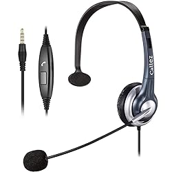 Callez 3.5mm Cell Phone Headset with Noise