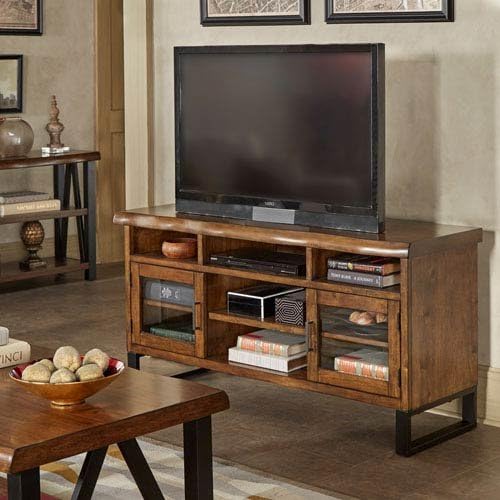 HomeHills Canby Live Edge TV Stand