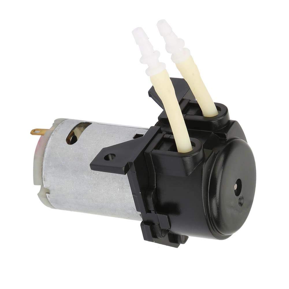 DC Peristaltic Pump, 12V PeristalticPump Laboratory Dosing Pump D-2 2 * 4mm Tube Peristaltic Liquid Pump for Laboratory Analytic(Black) - Image 5