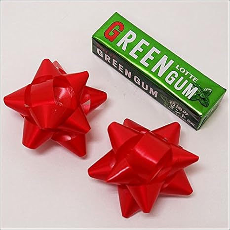 Amazon Co Jp ラッピング用 花リボン シール式 100個 赤 3776 おもちゃ