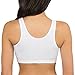 Fruit of the Loom Women's Front Close Builtup Sports Bra 3 Pack