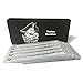 PFT (60) Counts of Assorted PRE-STERILIZED Tattoo Needles with Matching (60) Black Rubber Disposable Tubes (5/8