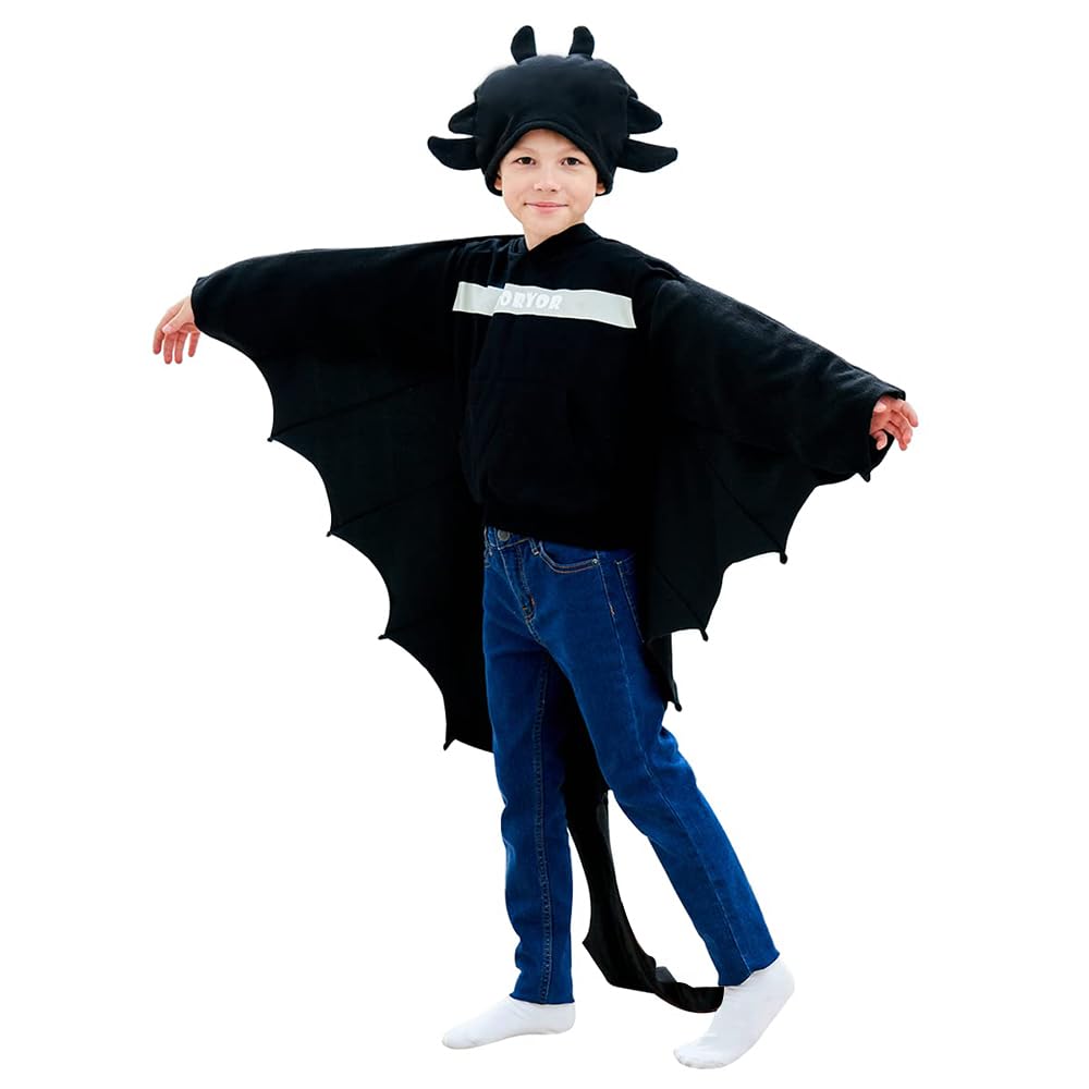Photo 1 of kaguster Kids Cloak Animal Cloak One-Piece Halloween Cosplay Costume