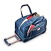American Tourister Belle Voyage Rolling Duffel Bag, Blue Denim, 20-Inch