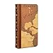 GMYLE iPhone 6 Plus Case, Book Case Vintage for iPhone 6 Plus (5.5 Display) - World Map Pattern PU Leather Stand Case Cover
