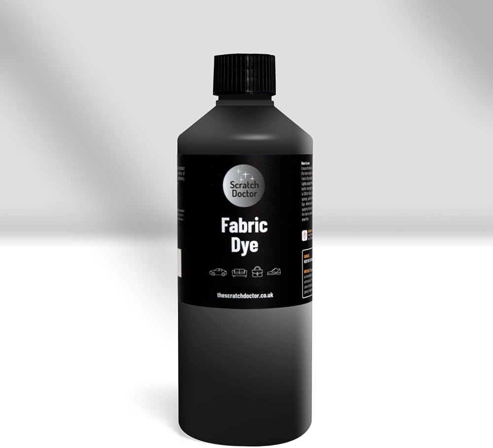 The Scratch Doctor Black Fabric Dye | Non-Toxic Permanent Paint