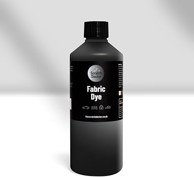 The Scratch Doctor Black Fabric Dye | Non-Toxic Permanent Paint