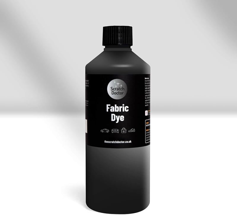 The Scratch Doctor Black Fabric Dye | Non-Toxic Permanent Paint