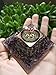 Orgone Amethyst Pyramid with The OM Symbol | Orgonite Energy Generator with Crystal Point & Reiki Energy | Protects and Heals on All Spiritual and Physical Levels | Powerful Meditation tool