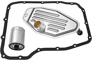 KEKADMAI 4800029AA Automatic Transmission Filter Oil Pan Gasket Kit Compatible with 2000-2010 Dodge Durango/Ram 1500/2500/3500, 2001-2010 Jeep Liberty, 45RFE 545RFE 65RFE 66RFE 68RFE Trans Filter Gasket Kit