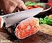 RIGSTYLE German Chef Knife 8 inch, High Carbon Stainless Steel, Sharp Blade with Ergonomic Handle for Professional Chefs, Restaurants & Home Kitchens, Meat, Fish, Chicken & Vegetables (8 inch (Old))