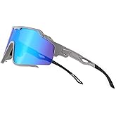 FEISEDY Polarized Sports Sunglasses for Men Women, Baseball Cycling Fishing Sunglasses UV400 Protection B0134